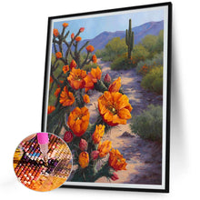 Load image into Gallery viewer, Diamond Painting - Full Round - cactus flower (30*40CM)
