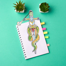 Load image into Gallery viewer, 6PCS Diamond Art Bookmarks Pendant Special Shape for Adults Kids Crafts Supplies