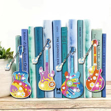 Load image into Gallery viewer, 4PCS Diamond Painting Bookmarks Acrylic Special Shape Crystal Painting Bookmark