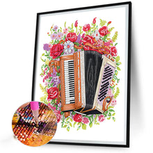 Load image into Gallery viewer, Diamond Painting - Partial Special Shaped - accordion (30*40CM)