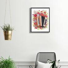 Load image into Gallery viewer, Diamond Painting - Partial Special Shaped - accordion (30*40CM)
