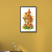 Load image into Gallery viewer, Diamond Painting - Partial Special Shaped - rose house (30*50CM)