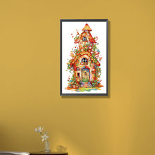 Load image into Gallery viewer, Diamond Painting - Partial Special Shaped - green leaf house (30*50CM)