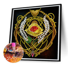 Load image into Gallery viewer, Diamond Painting - Partial Special Shaped - rose heart (30*30CM)