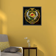 Load image into Gallery viewer, Diamond Painting - Partial Special Shaped - rose heart (30*30CM)