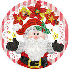 Load image into Gallery viewer, Diamond Painting - Partial Special Shaped - Santa Claus (30*30CM)
