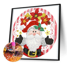 Load image into Gallery viewer, Diamond Painting - Partial Special Shaped - Santa Claus (30*30CM)