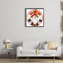 Load image into Gallery viewer, Diamond Painting - Partial Special Shaped - Santa Claus (30*30CM)