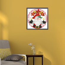 Load image into Gallery viewer, Diamond Painting - Partial Special Shaped - Santa Claus (30*30CM)
