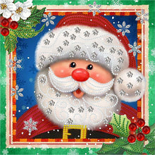 Load image into Gallery viewer, Diamond Painting - Partial Special Shaped - Santa Claus (30*30CM)