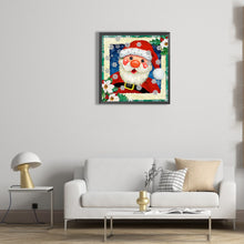 Load image into Gallery viewer, Diamond Painting - Partial Special Shaped - Santa Claus (30*30CM)