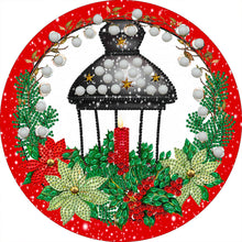 Load image into Gallery viewer, Diamond Painting - Partial Special Shaped - Christmas lights (30*30CM)