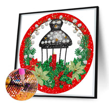 Load image into Gallery viewer, Diamond Painting - Partial Special Shaped - Christmas lights (30*30CM)