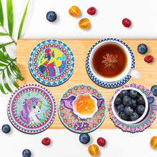 Load image into Gallery viewer, Diamond Crafts Coasters Diamond Painting Coasters (8PCS Flowers Animals)