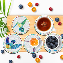 Load image into Gallery viewer, Diamond Crafts Coasters Diamond Painting Coasters (10PCS Hummingbird)