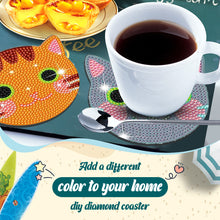 Load image into Gallery viewer, Diamond Crafts Coasters Diamond Painting Coasters (10PCS Critter Head)
