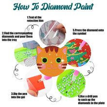 Load image into Gallery viewer, Diamond Crafts Coasters Diamond Painting Coasters (10PCS Critter Head)