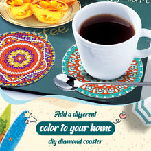 Load image into Gallery viewer, Diamond Crafts Coasters Diamond Painting Coasters (6PCS Mandala)