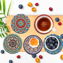 Load image into Gallery viewer, Diamond Crafts Coasters Diamond Painting Coasters (8PCS Mandala)