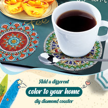 Load image into Gallery viewer, Diamond Crafts Coasters Diamond Painting Coasters (8PCS Mandala)