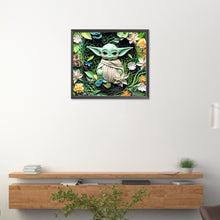 Load image into Gallery viewer, Diamond Painting - Full Round - Yoda (40*35CM)