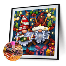 Load image into Gallery viewer, Diamond Painting - Full Round - christmas gnome (40*40CM)
