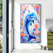 Load image into Gallery viewer, Diamond Painting - Full Round - dolphin (40*70CM)