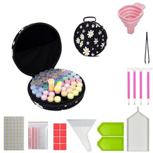 Load image into Gallery viewer, Diamond Painting Storage Containers 60Slots Diamond Storage Case (Black Suit I)