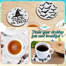 Load image into Gallery viewer, Diamond Painting Art Coaster Kit Special Shape (8PCS Halloween Wacky Face)