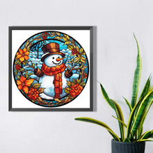 Load image into Gallery viewer, Diamond Painting - Full Square - christmas snowman (40*40CM)