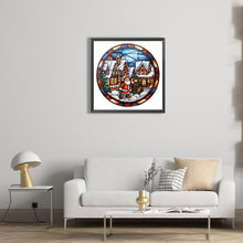 Load image into Gallery viewer, Diamond Painting - Full Square - christmas snowman (40*40CM)