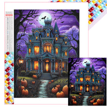 Load image into Gallery viewer, Diamond Painting - Full Square - halloween haunted house (40*50CM)
