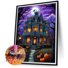 Load image into Gallery viewer, Diamond Painting - Full Square - halloween haunted house (40*50CM)