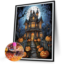 Load image into Gallery viewer, Diamond Painting - Full Square - halloween haunted house (40*50CM)