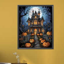 Load image into Gallery viewer, Diamond Painting - Full Square - halloween haunted house (40*50CM)