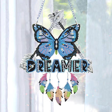 Load image into Gallery viewer, Special Shape Diamond Drawing Hanging Kit Suncatcher (Dreamer Butterfly)