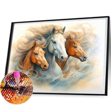 Load image into Gallery viewer, Diamond Painting - Full Round - galloping horse (50*40CM)
