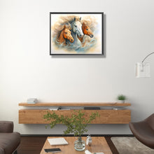 Load image into Gallery viewer, Diamond Painting - Full Round - galloping horse (50*40CM)