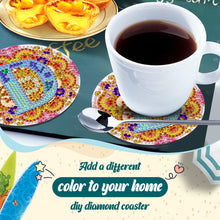 Load image into Gallery viewer, 2PCS Diamond Painting Art Coaster Kit Special Shape Diamond Painting DIY Coaster