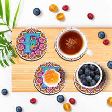 Load image into Gallery viewer, 2PCS Diamond Painting Art Coaster Kit Special Shape Diamond Painting DIY Coaster