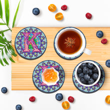 Load image into Gallery viewer, 2PCS Diamond Painting Art Coaster Kit Special Shape Diamond Painting DIY Coaster