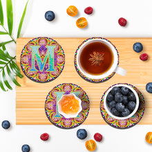 Load image into Gallery viewer, 2PCS Diamond Painting Art Coaster Kit Special Shape Diamond Painting DIY Coaster