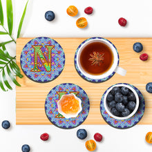 Load image into Gallery viewer, 2PCS Diamond Painting Art Coaster Kit Special Shape Diamond Painting DIY Coaster