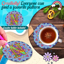 Load image into Gallery viewer, 2PCS Diamond Painting Art Coaster Kit Special Shape Diamond Painting DIY Coaster