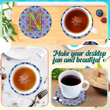 Load image into Gallery viewer, 2PCS Diamond Painting Art Coaster Kit Special Shape Diamond Painting DIY Coaster