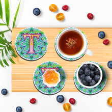 Load image into Gallery viewer, 2PCS Diamond Painting Art Coaster Kit Special Shape Diamond Painting DIY Coaster