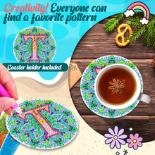 Load image into Gallery viewer, 2PCS Diamond Painting Art Coaster Kit Special Shape Diamond Painting DIY Coaster