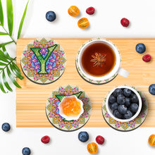 Load image into Gallery viewer, 2PCS Diamond Painting Art Coaster Kit Special Shape Diamond Painting DIY Coaster