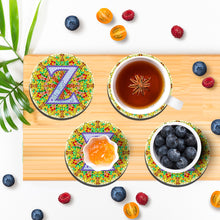 Load image into Gallery viewer, 2PCS Diamond Painting Art Coaster Kit Special Shape Diamond Painting DIY Coaster