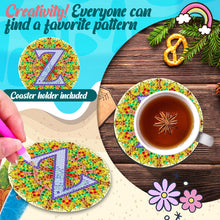 Load image into Gallery viewer, 2PCS Diamond Painting Art Coaster Kit Special Shape Diamond Painting DIY Coaster